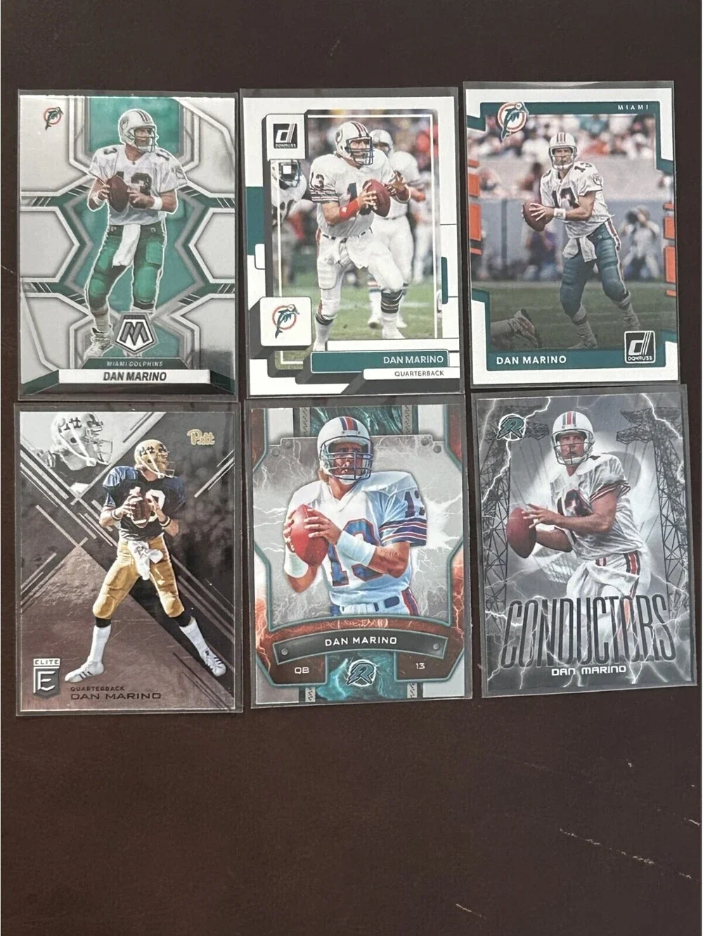 MIAMI DOLPHINSQB DAN MARINO VINTAGE COLLECTION PANINI/TOPPS/FLEER 31 CARD NM LOT